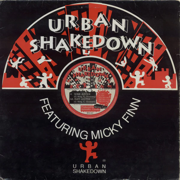 URBAN SHAKEDOWN, Some Justice / Ruff Justice (Urban Shakedown; MCG-001, UK 1991, Company Sleeve) 12" F/G