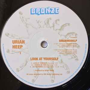 URIAH HEEP, Look At Yourself (Sanctuary Records; BMGRM086LP, UK 2015 Reissue, Inner), SALE - Up to 50% Off the Original Price  LP VG+/VG+ - Image 3