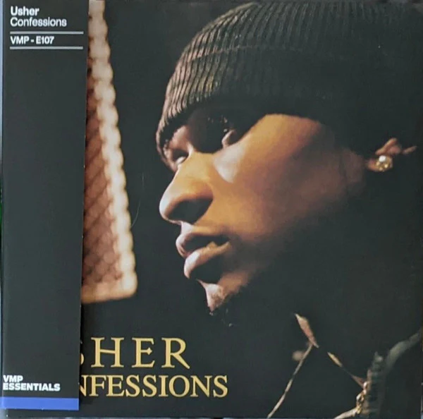 USHER, Confessions (Arista / Vinyl Me, Please; 19439916621, US 2021 Reissue, Foil Stamped Sleeve, 2 Inners & Booket, Print, Gold Nugget Vinyl, with Obi) 2xLP VG+/VG+