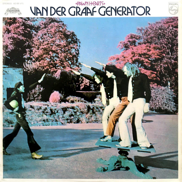 VAN DER GRAAF GENERATOR, Pawn Hearts (Philips; 63 69 915, Spain 1972, Laminated Sleeve, Alternative cover, "Ustard's" misprint) LP VG/VG