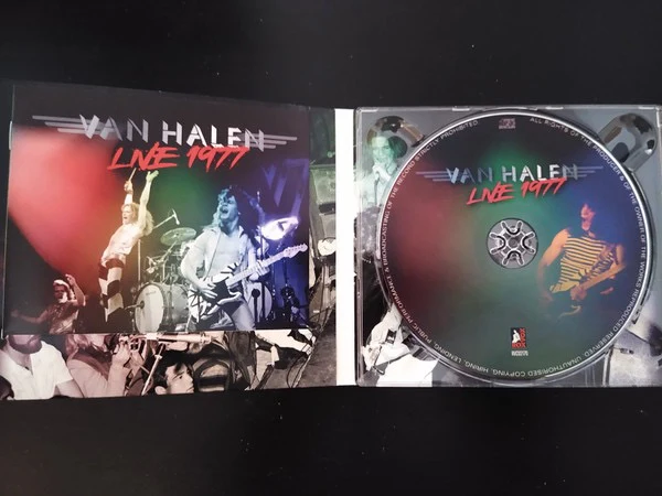 VAN HALEN, Live 1977 (Alive The Live; IACD10488, Japan 2020, Fold Over Sleeve, Booklet) CD VG+/VG+ - Image 3
