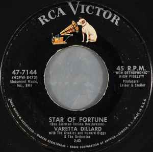 VARATTA DILLARD WITH THE COOKIES AND HOWARD BIGGS & THE ORCHESTRA, Star Of Fortune/ The Rules Of Love (RCA Victor; 47-7144, US 1958, Company Sleeve), SALE - Up to 50% Off the Original Price  7" VG+/VG