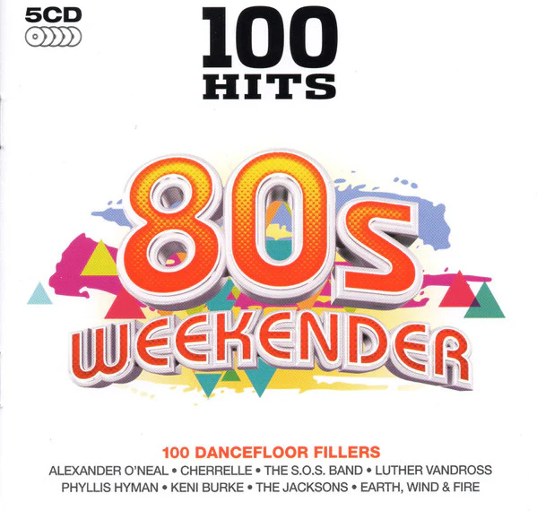 VARIOUS, 100 Hits 80s Weekender (100 Hits; DMG 100 115, UK 2013, Slipcase) 5xCDs EX/EX