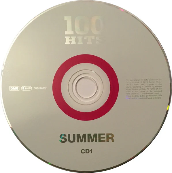 VARIOUS, 100 Hits Summer (100 Hits; DMG 100 057, UK 2010, Slipcase) 5xCD VG+/EX - Image 3