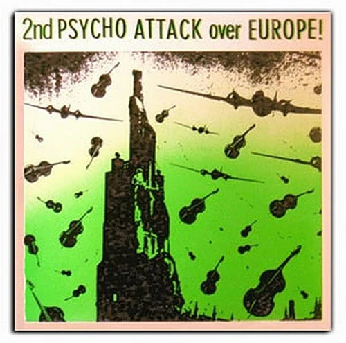VARIOUS, 2nd Psycho Attack Over Europe ! (KIX 4 U ; KIX 4 U 3337, Netherlands 1986, Insert) LP VG+/VG+