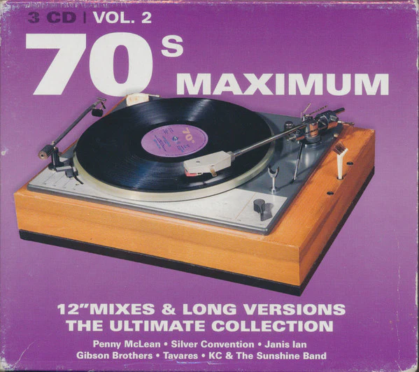 VARIOUS, 70s Maximum Vol. 2 (Disky; CB 904560, Europe 2007, Slipcase) 3xCD VG+/EX