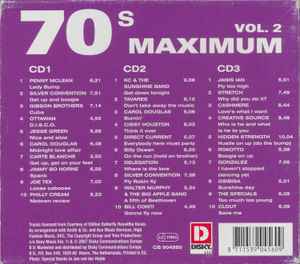 VARIOUS, 70s Maximum Vol. 2 (Disky; CB 904560, Europe 2007, Slipcase) 3xCD VG+/EX - Image 2