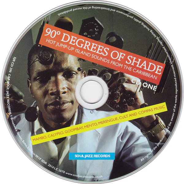 VARIOUS, 90 Degrees Of Shade (Hot Jump-Up Island Sounds From The Caribbean) (Soul Jazz Records; SJR CD290, UK 2014, Slipcase, Booklet) 2xCD EX/EX - Image 3