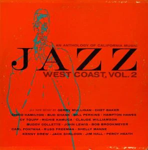 VARIOUS, An Anthology Of California Music Jazz West Coast, Vol. 2 (Vogue; LAE 12061, UK 1958, Laminated Flipback Sleeve) LP VG/G