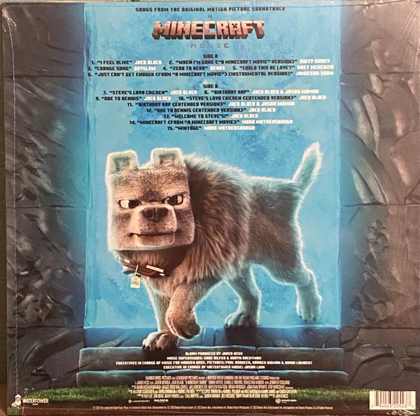 VARIOUS ARTISTS, A Minecraft Movie (Songs from the Original Motion Picture Soundtrack) (Water Tower Music; 794043225437, Europe 2025, Teal Vinyl), SALE - Up to 50% Off the Original Price  LP NEW/NEW - Image 2