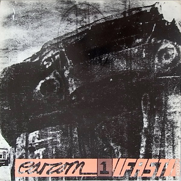 VARIOUS ARTISTS, Earcom 1 (Fast Product; FAST9a, UK 1979, Poster, No Cardboard 7", 45RPM) LP G+/VG+