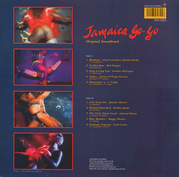 VARIOUS ARTISTS, Jamaica Go-Go (Original Soundtrack) (Mango; MLPS 1064, UK & Europe 1990, Glossy Sleeve), SALE - Up to 50% Off the Original Price  LP EX/EX - Image 2