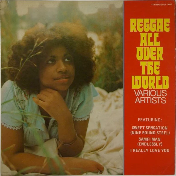 VARIOUS ARTISTS, Reggae All Over The World (Greenway Records; GWLP 1006, UK 1978, Laminated Front Sleeve) LP VG/VG