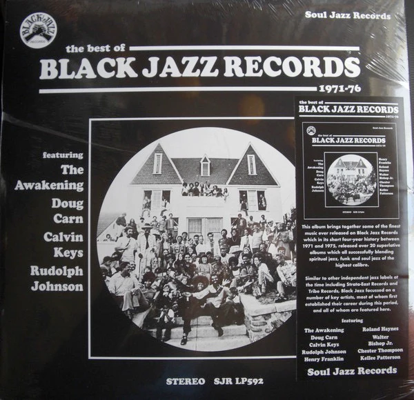 VARIOUS ARTISTS, Soul Jazz Records Presents BLACK JAZZ RECORDS - The Best Of Black Jazz Records (Soul Jazz Records; SJRLP592, Europe 2026, 2 Inners) 2xLP NEW/NEW