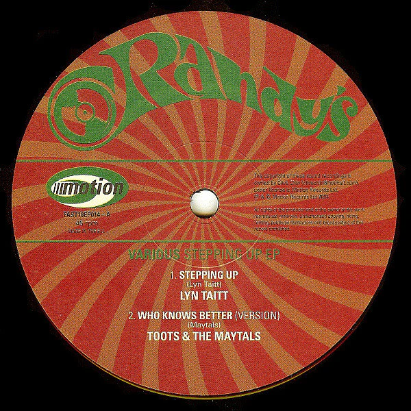 VARIOUS ARTISTS, Stepping Up (Motion Records; FAST10EP014, UK 2004) 10" /VG+