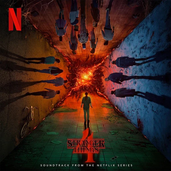 VARIOUS ARTISTS, Stranger Things: Soundtrack From The Netflix Series, Season 4 (Sony; 19658714501, Europe 2022, Gatefold, Insert & Black Inners, Red Translucent Vinyl) 2xLP VG+/VG+