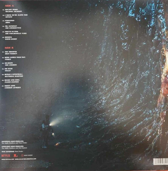 VARIOUS ARTISTS, Stranger Things: Soundtrack From The Netflix Series, Season 5 (Legacy; 19958408091, Europe 2026, Inner, Sea Blue Smoke Vinyl) LP EX/VG+ - Image 2