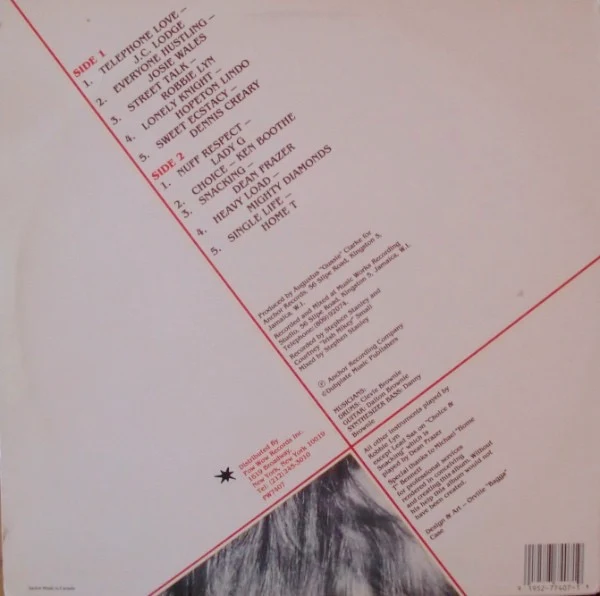 VARIOUS ARTISTS, Telephone Tracks (Pow Wow Records; PW 7407, US 1988), SALE - Up to 50% Off the Original Price  LP VG+/VG+ - Image 2