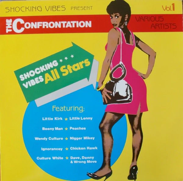 VARIOUS ARTISTS, The Confrontation Vol. 1 (Shocking Vibes; VPRL 1079, US 1989), SALE - Up to 50% Off the Original Price  LP VG+/EX