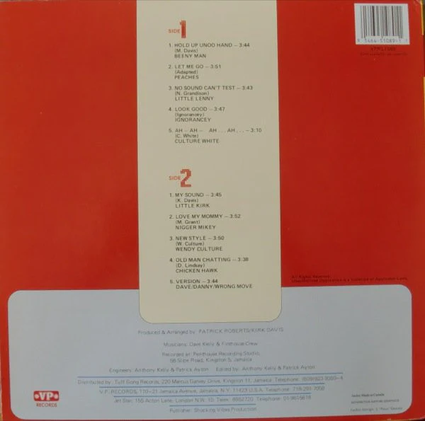 VARIOUS ARTISTS, The Confrontation Vol. 1 (Shocking Vibes; VPRL 1079, US 1989), SALE - Up to 50% Off the Original Price  LP VG+/EX - Image 2