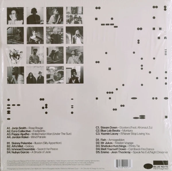 VARIOUS, Blue Note Re:imagined 2020 (Blue Note; 00602508909276, Europe 2020, Gatefold, 2 Black Inners) 2xLP EX/EX - Image 2
