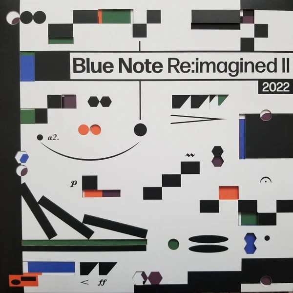 VARIOUS, Blue Note Re:imagined II (Blue Note; 4538242, UK 2022, Die Cut Gatefold Sleeve, 2 Inners, Blue Vinyl) 2xLP NEW/NEW
