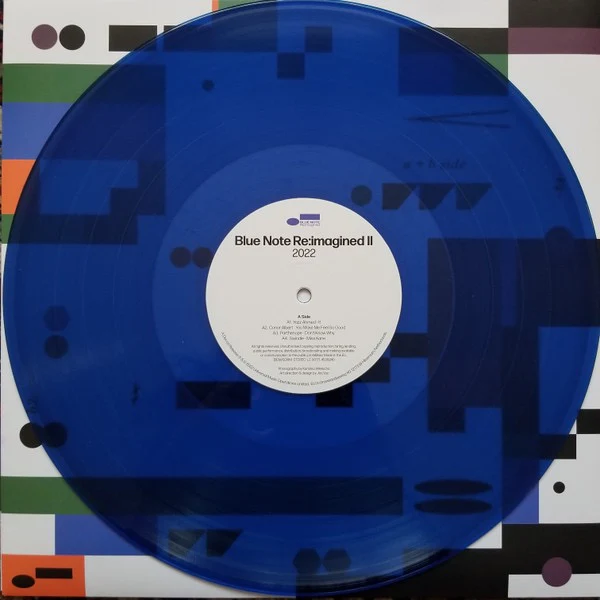 VARIOUS, Blue Note Re:imagined II (Blue Note; 4538242, UK 2022, Die Cut Gatefold Sleeve, 2 Inners, Blue Vinyl) 2xLP NEW/NEW - Image 3