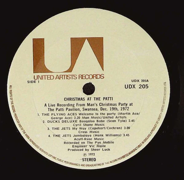 VARIOUS, Christmas At The Patti (United Artists Records; UDX 205/6, UK 1973, Gatefold) 2x10" VG/VG - Image 3