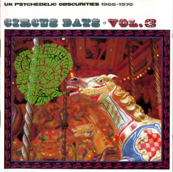 VARIOUS, Circus Days Vol. 3 (UK Psychedelic Obscurities 1966-1970) (Strange Things; STCD 10004, UK 1991) CD VG+/VG+