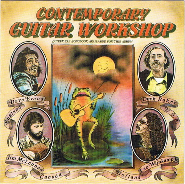 VARIOUS, Contemporary Guitar Workshop (Kicking Mule Records; SNKF143, UK 1978) LP VG/G+