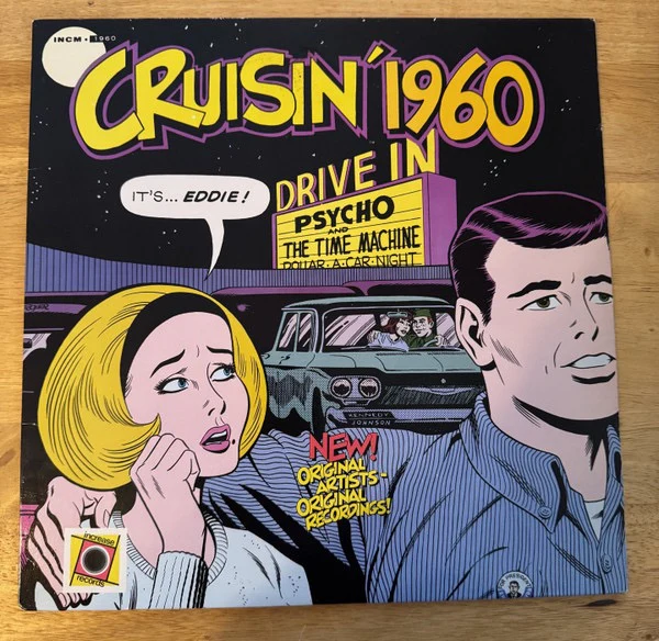 VARIOUS, Cruisin' 1960 (Increase Records Blue Labels; INCM-1960, US 1986 Reissue, No Barcode) LP VG/VG