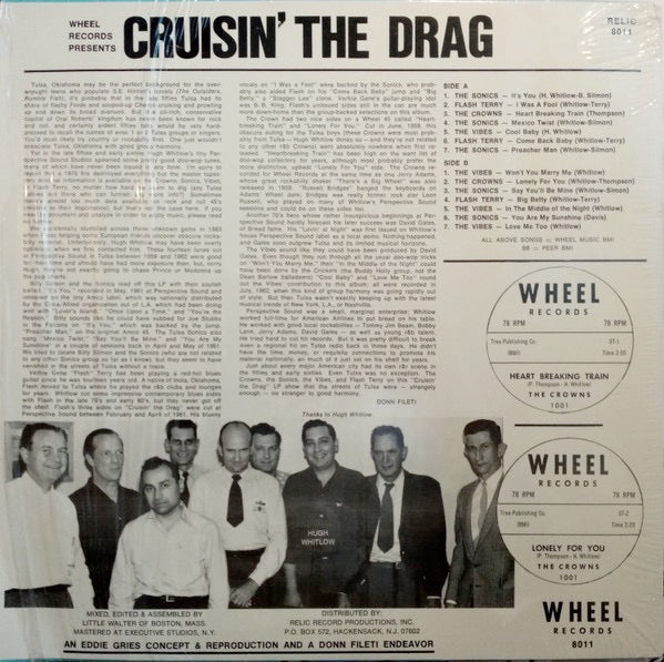 VARIOUS, Cruisin' The Drag (Relic; 8011, US 1987), SALE - Up to 50% Off the Original Price LP VG+/VG+ - Image 2