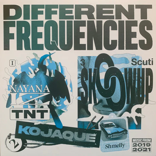 VARIOUS, Different Frequencies (Different; DIF505LP, UK 2021, Transparent Blue Vinyl), SALE - Up to 50% Off the Original Price LP NEW/NEW