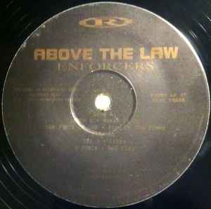 VARIOUS, Enforcers (Above The Law) (Reinforced Records (Brown and Black Labels); RIVET LP07, Reinforced Records RIVET LP 07, UK 1996, No Sleeve, No Insert) 3xLP /G+