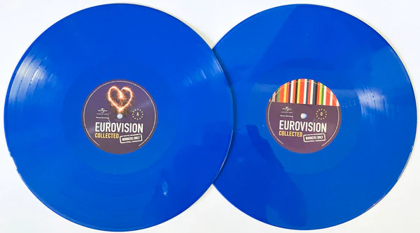 VARIOUS, Eurovision Collected: Winners Only (Music On Vinyl; MOVLP3316, Europe 2023, Insert, Blue Vinyl, Numbered) 2xLP VG/EX - Image 3