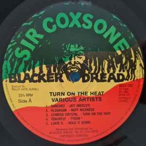 VARIOUS, Exterminator Presents: Turn On The Heat (Sir Coxson / Blacker Dread; BDLP 002, UK 1989) LP VG+/VG - Image 3