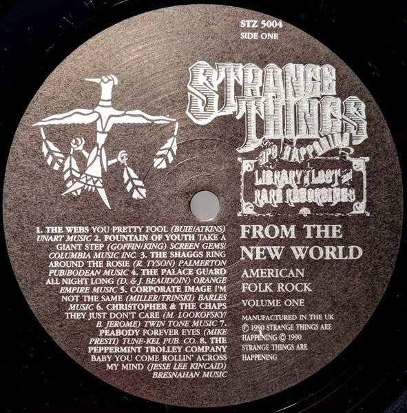 VARIOUS, From The New World (American Folk-Rock, Vol.One; 1965-69) (Strange Things; STZ 5004, UK 1990), SALE - Up to 50% Off the Original Price LP VG/VG+ - Image 3