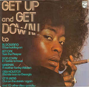 VARIOUS, Get Up and Get Down (Philips; 9299 160, UK 1970s, Laminated Sleeve) LP VG/VG+