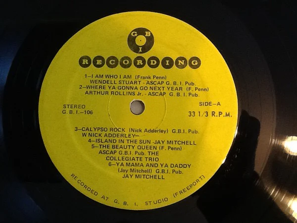 VARIOUS, Hit Songs From The Bahamas (G.B.I. Recording Co. Ltd.; G.B.I.-106, Bahamas, The , Pasteback Sleeve), SALE - Up to 50% Off the Original Price LP VG+/VG - Image 3