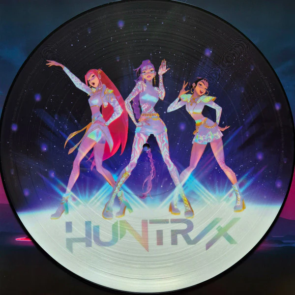 VARIOUS, K-Pop Demon Hunters (Soundtrack From The Netflix Film) (Republic Records; 602478750427, US 2025, Gatefold, Insert, 3 Photo Cards, Picture Disc) LP VG+/VG+ - Image 3