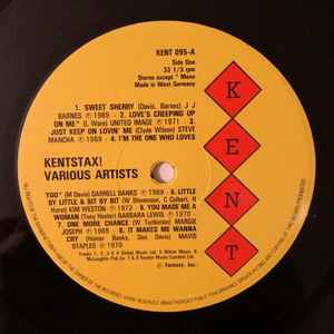 VARIOUS, Kentstax (Kent Records; KENT 095, Germany 1989, Picture Sleeve) LP VG/VG - Image 3