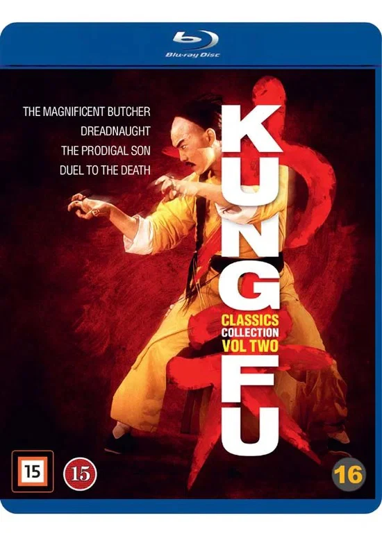 VARIOUS, Kung Fu Classic Collection: Vol 2 (Universal; 8322594, Australia 2020, DVD Case) 4xBlu-Ray VG+/VG+
