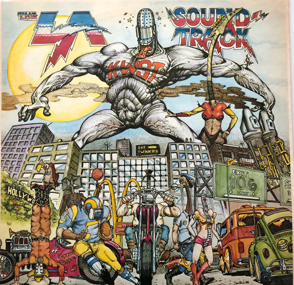 VARIOUS, L.A. Soundtrack '76 (K West Records; none, US 1976, Pasteback Sleeve) LP VG/VG
