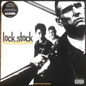 VARIOUS, Lock, Stock & Two Smoking Barrels (Soundtrack From The Motion Picture) (Island Records; 0602567513568, UK 2018 Reissue, Yellow & Black Splatter Vinyl) 2xLP VG/EX