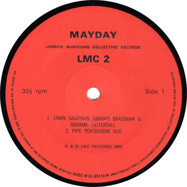 VARIOUS, May Day (London Musicians' Collective ; LMC 2, UK 1980, Laminated Sleeve, Limited Edition of 500) LP VG+/EX - Image 3