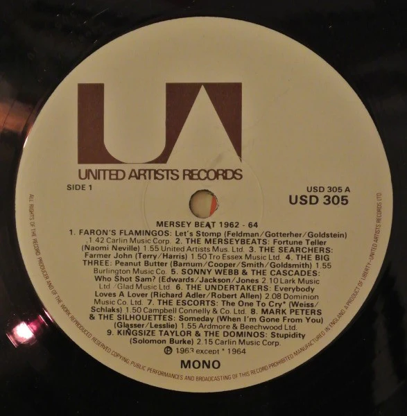 VARIOUS, Mersey Beat 62-64 (UA; USD305/6, UK 1974, Gatefold, 2 Inners, Newspaper, Mono), SALE - Up to 50% Off the Original Price 2xLP VG/VG - Image 3