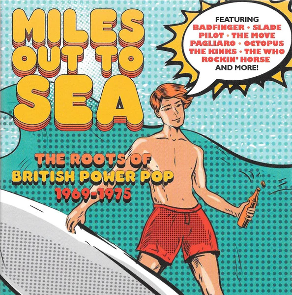VARIOUS, Miles Out To Sea (The Roots Of British Power Pop 1969-1975) (Grapefruit Records; CRSEGBOX112, UK 2022, Box Set, Booklet) 3xCD VG+/VG+