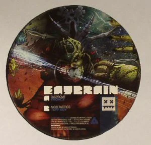 VARIOUS, Mirror Universe (Plate 2) (Eatbrain; EATBRAINLP002-3-V2, Hungary 2016, Die Cut Picture Sleeve) 12" VG+/VG - Image 2