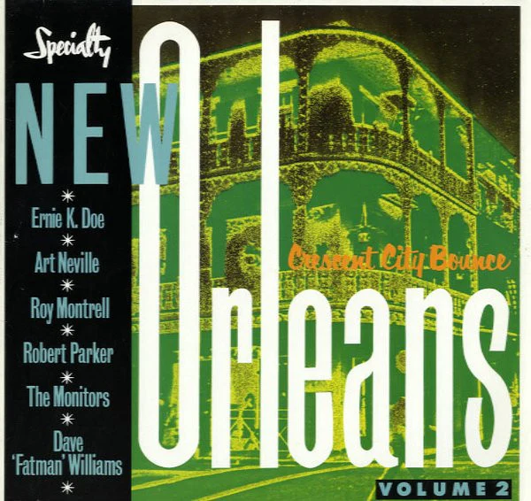 VARIOUS, New Orleans Volume 2: Crescent City Bounce (Ace; CH 181, Europe 1986, Company Inner), SALE - Up to 50% Off the Original Price LP VG/VG+