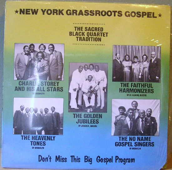 VARIOUS, New York Grassroots Gospel (Global Village Music ; GVM 206, US 1988, Picture Sleeve) LP VG/VG